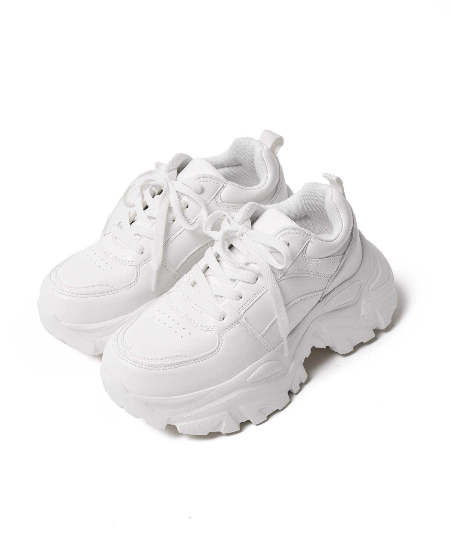 [ウィゴー] 厚底スニーカー ボリュームスニーカー 靴 厚底 シューズ スニーカー 厚底シューズ 大きいサイズ ストリート 韓国 ギフト プレゼント 定番 通年 春 夏 秋 冬 レディース L タイプ