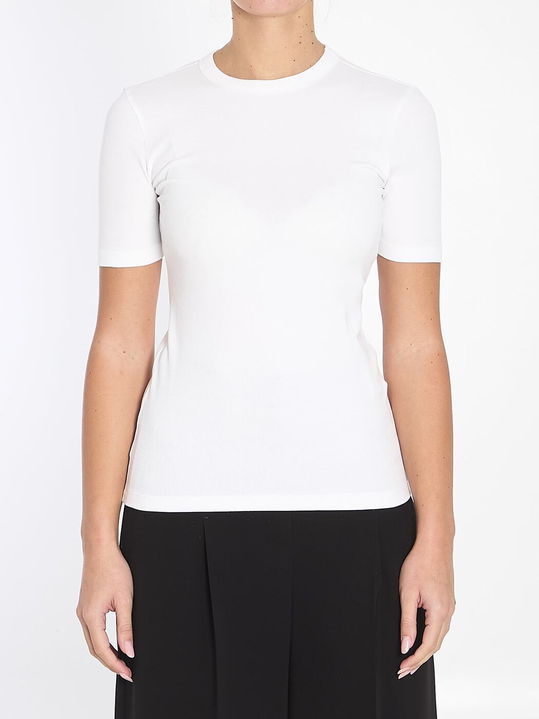 243WRT0411FB0094-047 WHITE ホワイト 春夏2025 Tシャツ レディース ia
