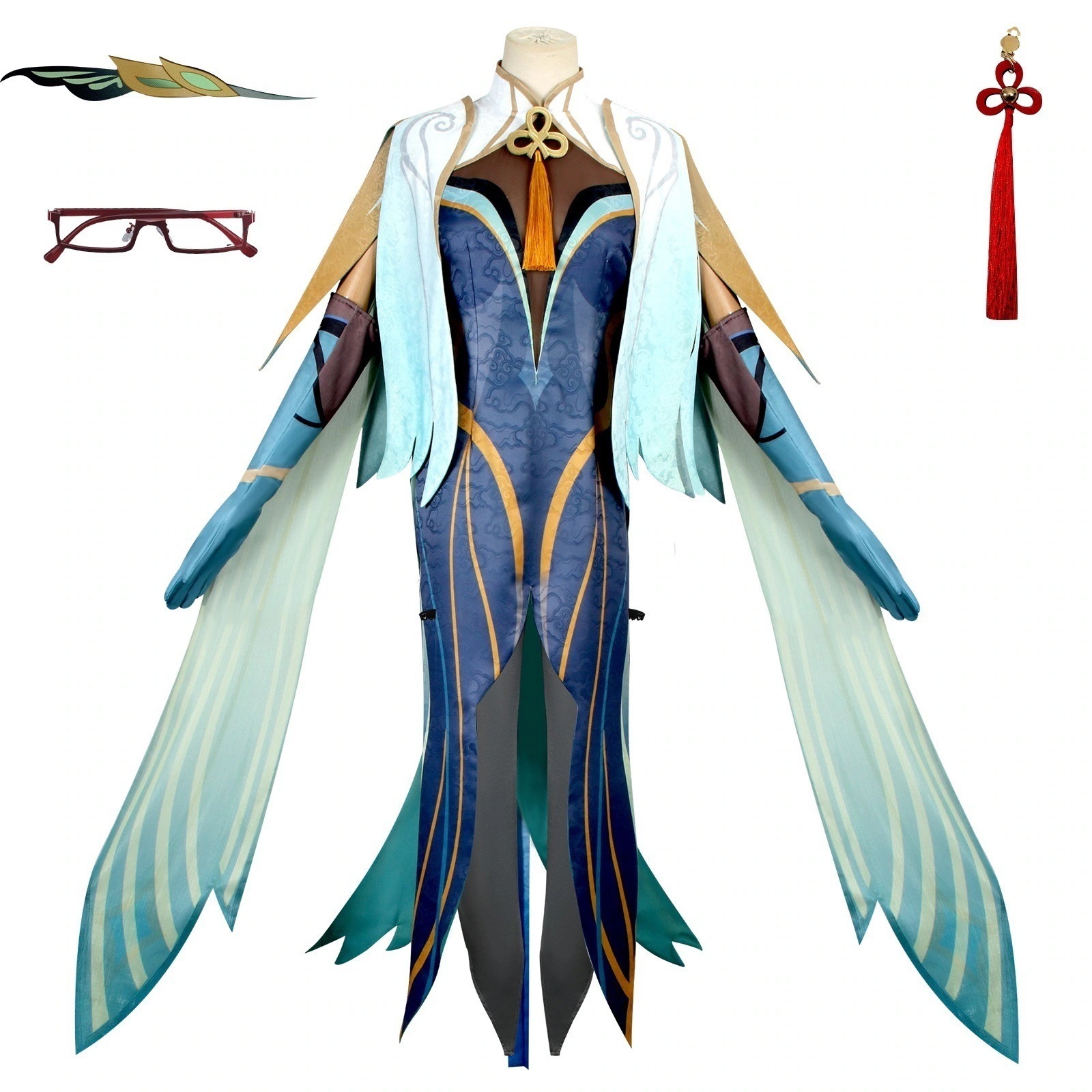 コスプレ 仮装Cos原神cos服は雲を残して真君コスプレゲームアニメ衣装を借ります イベント用品 コスチューム