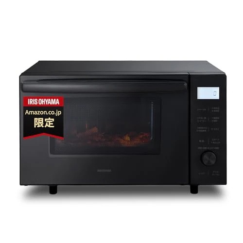 アイリスオーヤマ オーブンレンジ 18L フラットテーブル ヘルツフリー 全国対応 レンジ~600W オーブン~200℃ 自動メニュー11種 トースト 1年メーカー保証 アッシュ AMO-F1811