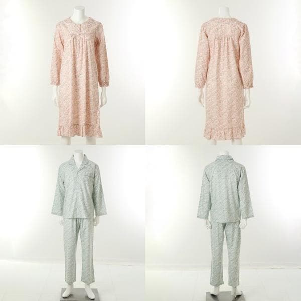 VGNA201VPAA201M_綿モーダルカップルパジャマセット 女ワンピース