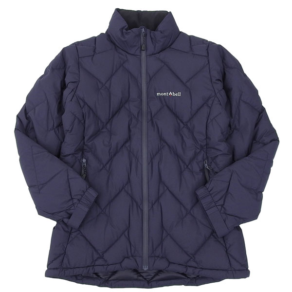 モンベル パーマフロスト ライトダウンジャケット レディース Mサイズ ナイロン ダークグレー RM1101627GRPH mont-bell