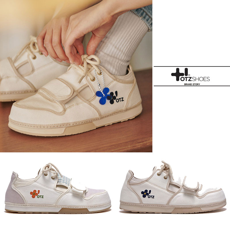 韓国人気ブランド [OTZ] Blossom Low Canvas スニーカーレディース メンズ 韓国ファッション