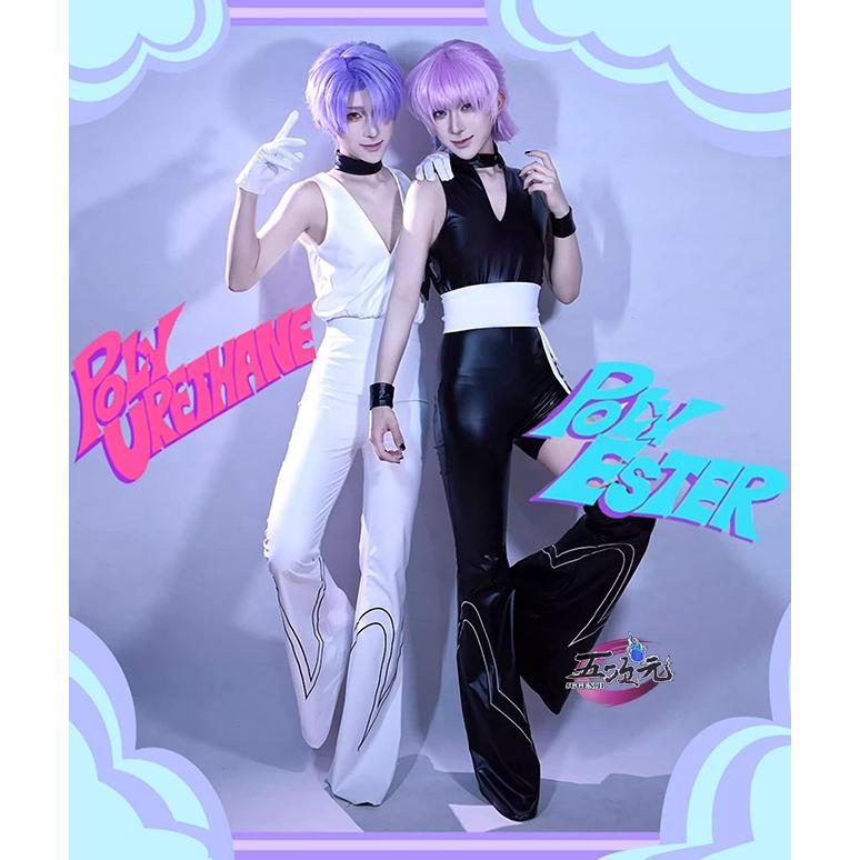 Newパンティ&ストッキング　コスプレ　天使の兄弟 　兄ポリエステル 　弟ポリウレタン　衣装　ウィッグ　追加可能