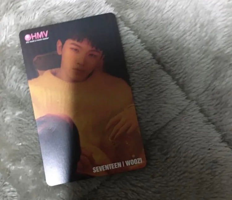 SEVENTEEN YOU MADE MY DAWN 特典カードWOOZI新品d