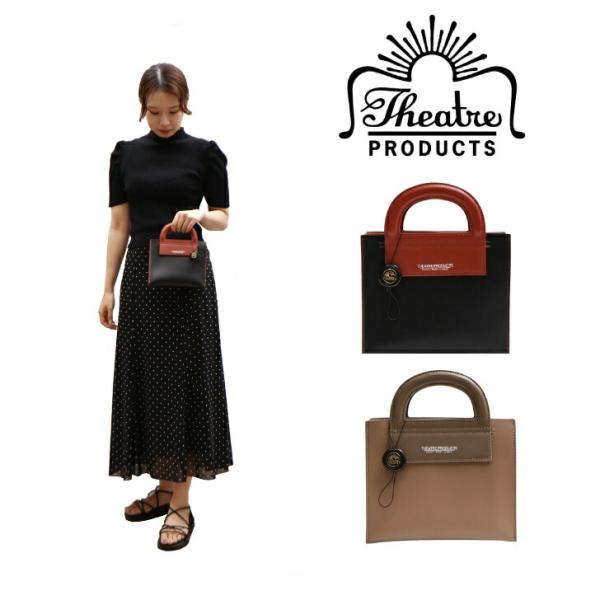 シアタープロダクツ アコーディオン PO ポー S寸 BL220905 表参道 芸能人 インスタ SNS トート 鞄