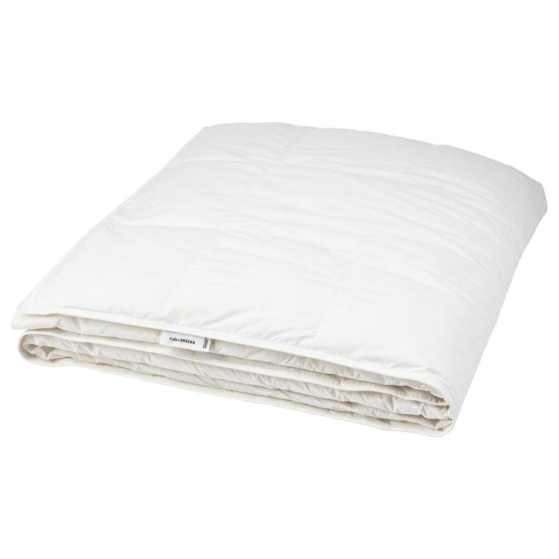 FJALLBRACKA フィェルブレカ 掛け布団 やや厚手 ダウン 200x200 cm