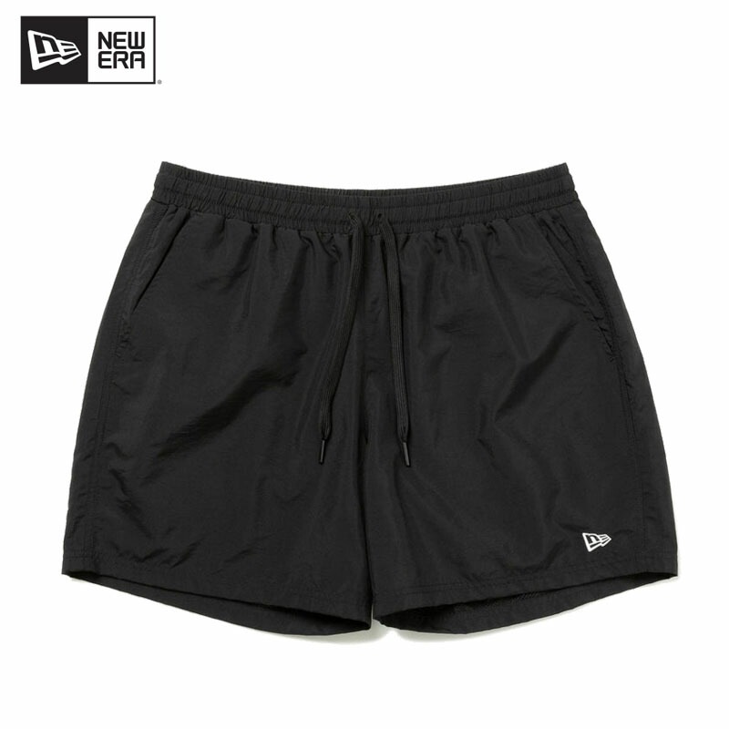 ニューエラ ユーティリティー ショーツ Black ショートパンツ ハーフパンツ スイムウエア 国内正規品 [AA]