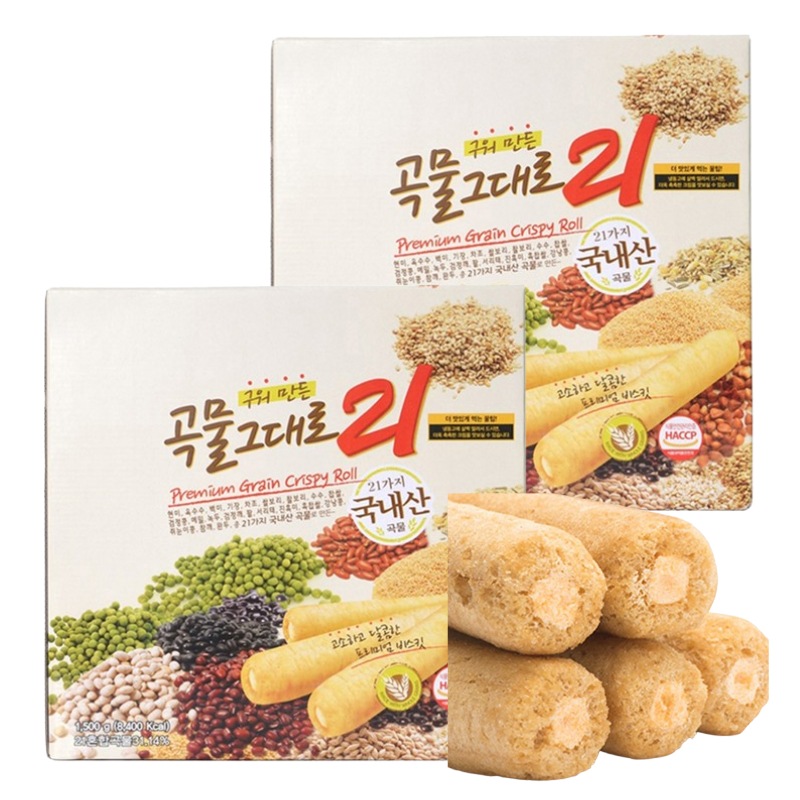 [1+1]焼き上げた穀物そのまま21 クリスピーロール 1.5kg