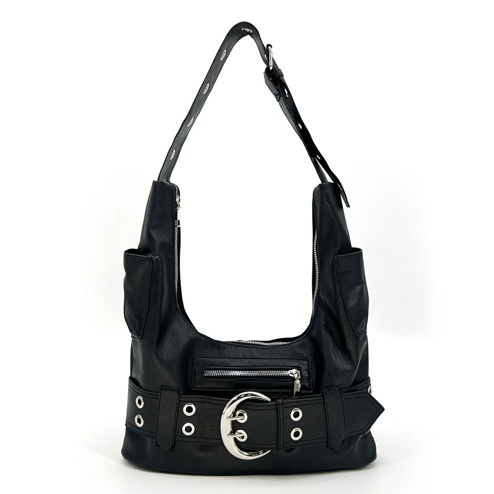 레더 벨트 라이더 보부상가방 y2k 빈티지 투웨이 숄더백