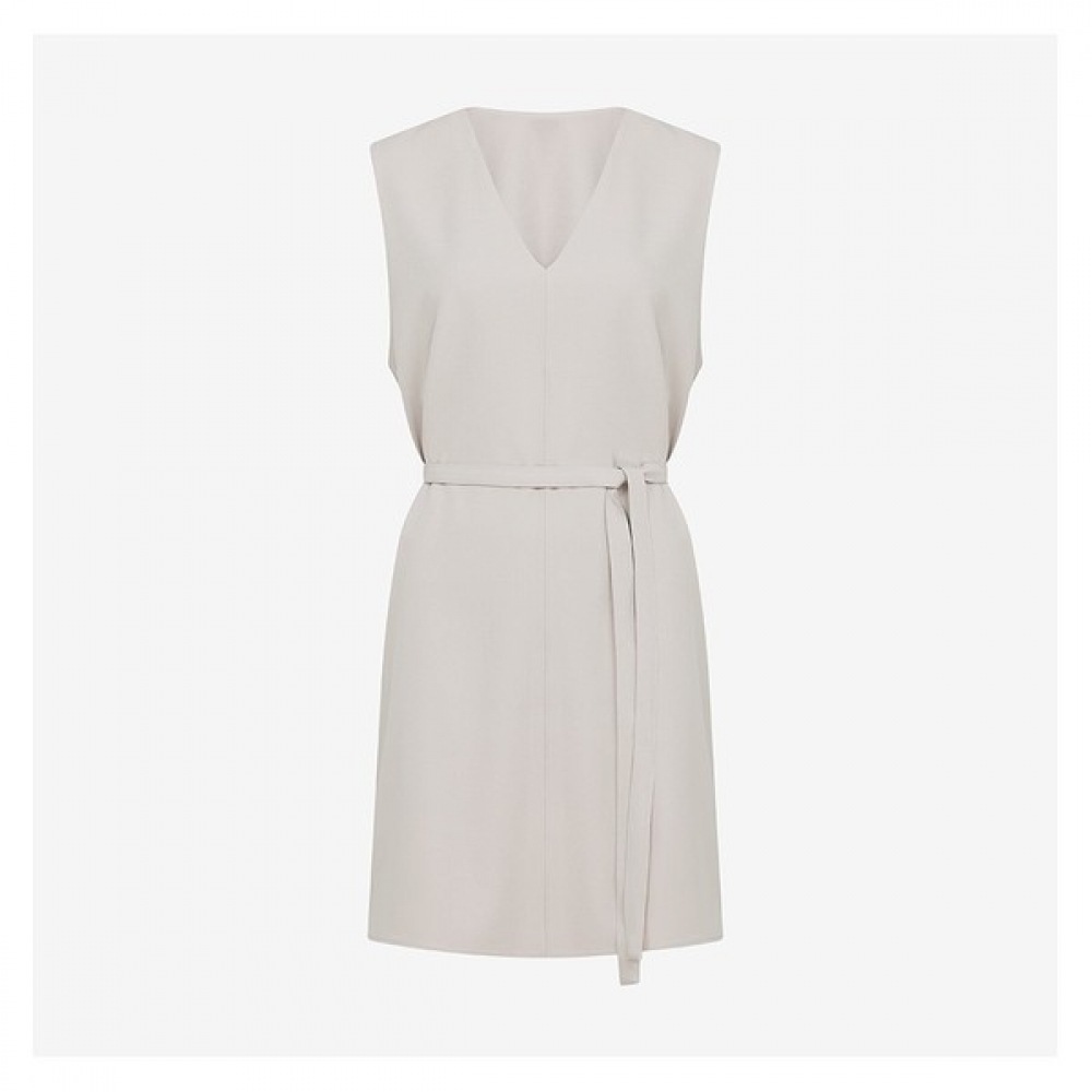 [イザベイ] Vネックベルトセットミニワンピース (VKOAC2510)