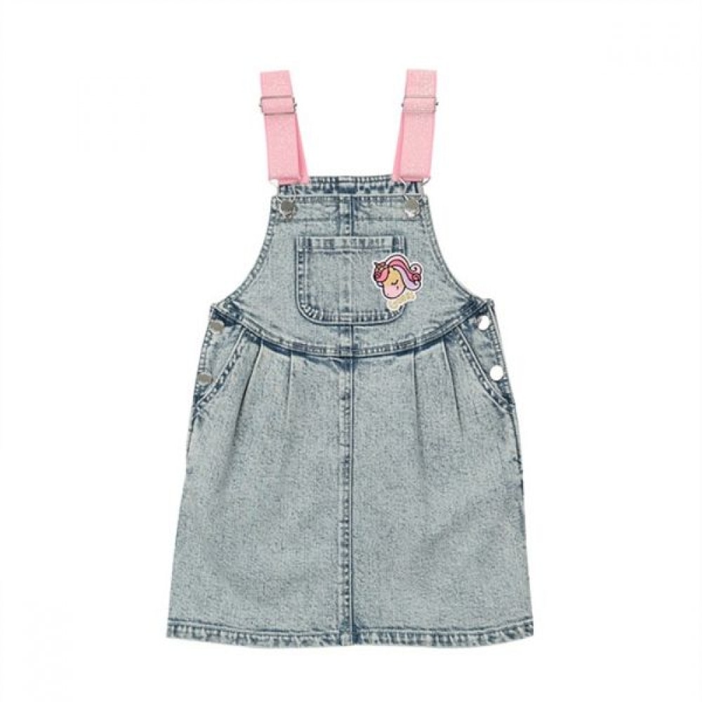 [ゲスキーズ] ピンクベルト付きバルーンオーバーオール (G41DAO020-T)