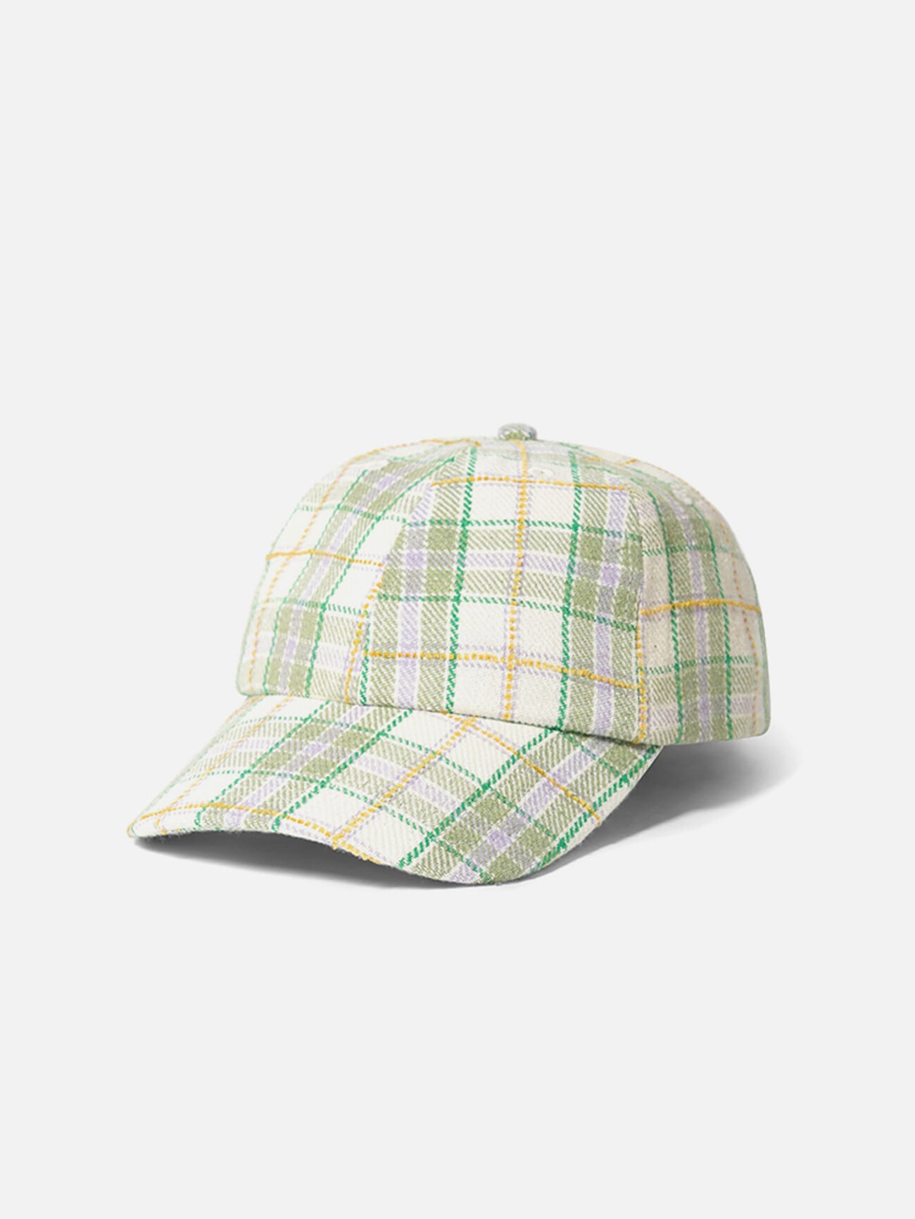 【BUTTER GOODS】 BUCKET PLAID 6 PANEL CAP : SAGE OLIVE