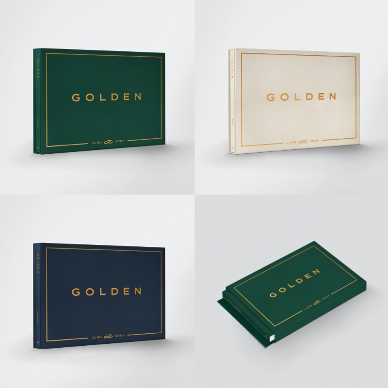 BTS ジョングク GOLDEN アルバム 防弾少年団 ソロ デビュー 4種