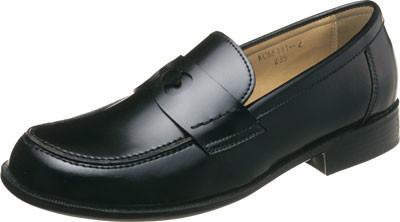 ハローキティ 通学靴 レディスローファー ブラック 22.0cm