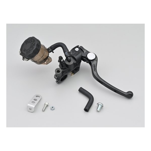 ブレーキマスターシリンダー 縦型5/8インチ ブラック/ブラック スモークタンク 39985