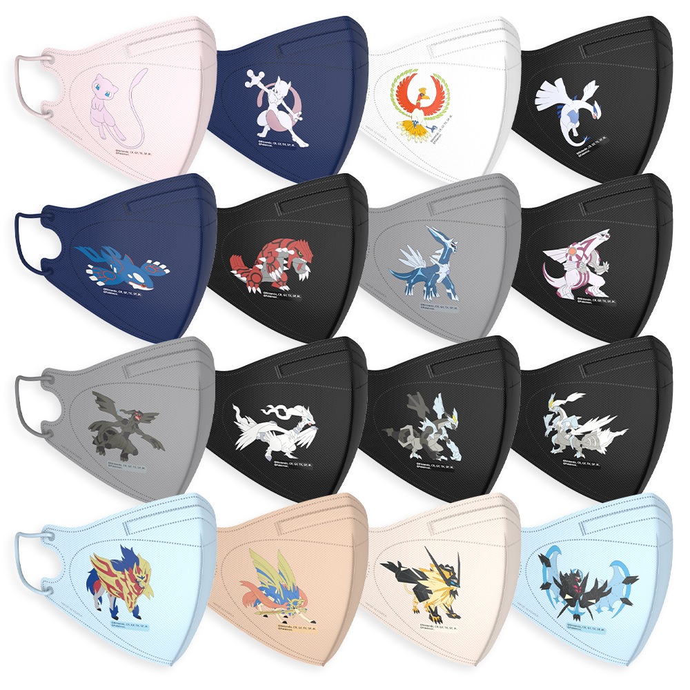 Qoo10 ポケモン マスク 30枚 伝説のポケ 日用品雑貨