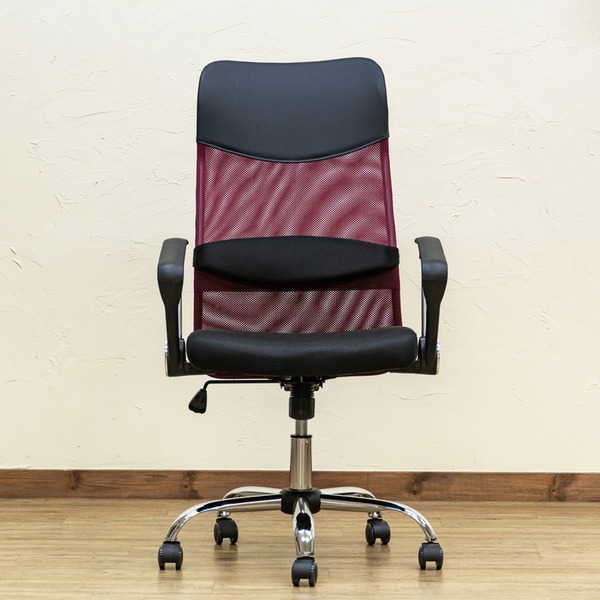 メッシュチェア ハイバック ワイン（WN) 組立品 6,738円