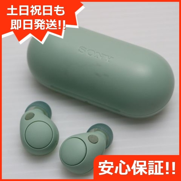 美品 WF-C700N セージグリーン SONY イヤホン 即日発送 土日祝発送OK 126