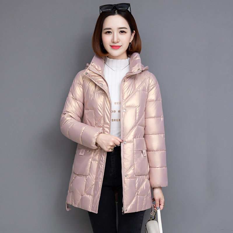 レディース ダウンジャケット 冬 暖かい 中綿コート 無地 フードコート ミドル丈 防寒着 アウター 韓国風 スリム 着痩せ ダウンコート 冬用 ジャケット コート 厚手 フェミニン 細身 ウルトララ 8,530円