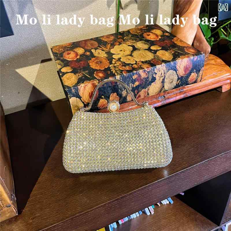 【今季トレンド】パーティーバッグ レディース 上品 キラキラ 軽量 涼しい 涼しい ラグジュアリーが ドレス クラッチ 社交家 チャイナ ドレス イブニング ハンドバック クロス ボディバッグ 5,694円