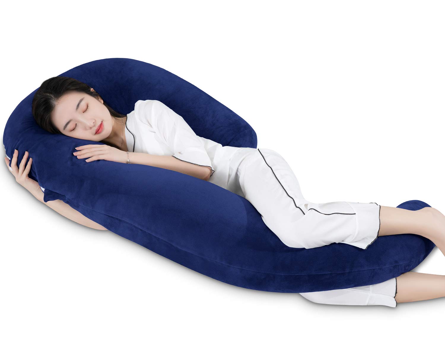 AngQi 抱き枕 妊婦 86％以上節約 だきまくら 妊娠 授乳 男女兼用 横向き寝 ワ 快眠グッズ マーケティング 多機能 読書枕