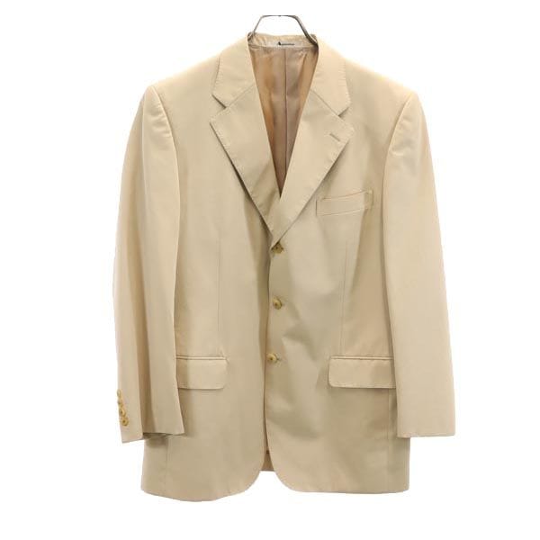 日本製 テーラードジャケット 98AB6 ベージュ系 メンズ