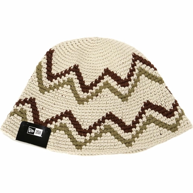 メール便 クロシェニット ニット バケットハット [14667695] CROCHET KNIT BUCKET レディース 帽子 ストーン/ウォルナット/ベージュ 正規取扱店