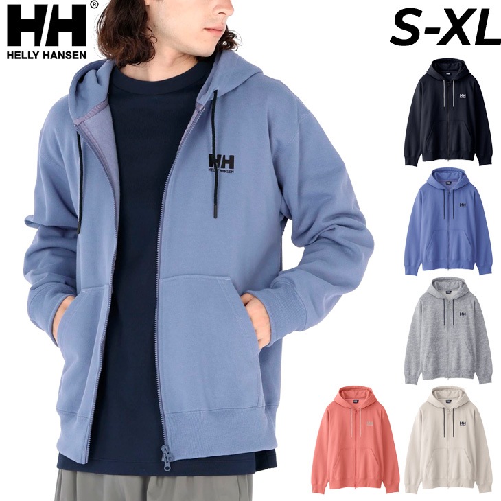 パーカー スウェット メンズ レディース 裏起毛 フルジップ/HH32376
