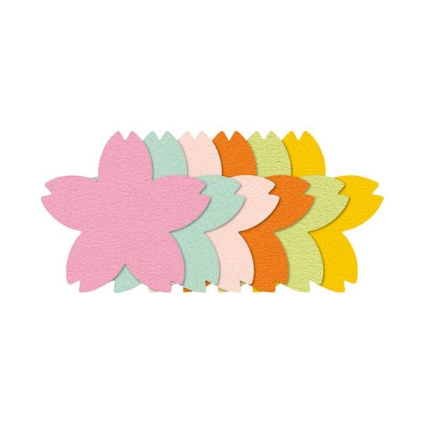 （まとめ）ササガワ ぷちカード 中 サクラ 16-7026[x30セット]