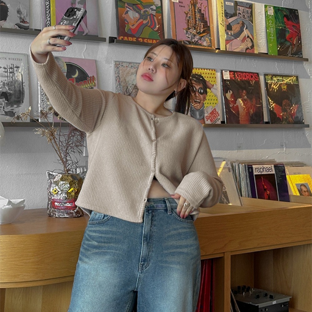 (JSTYLEのイーブレット) イーブレットオリディー起毛リブTシャツブラウス JSTYLE