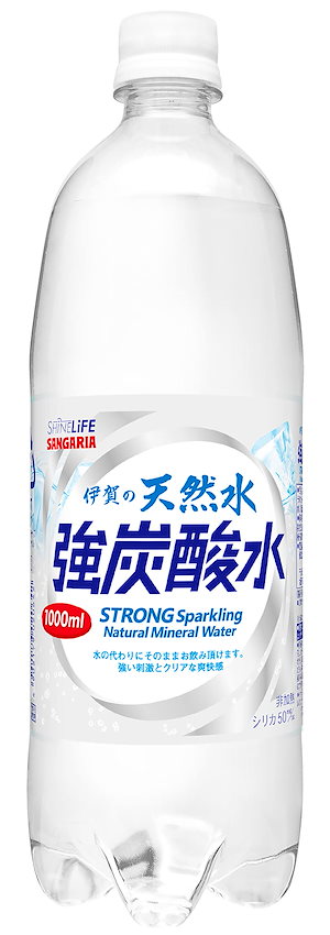 [Amazon限定ブランド] SHINE LIFE 伊賀の天然水 強炭酸水 1L12本