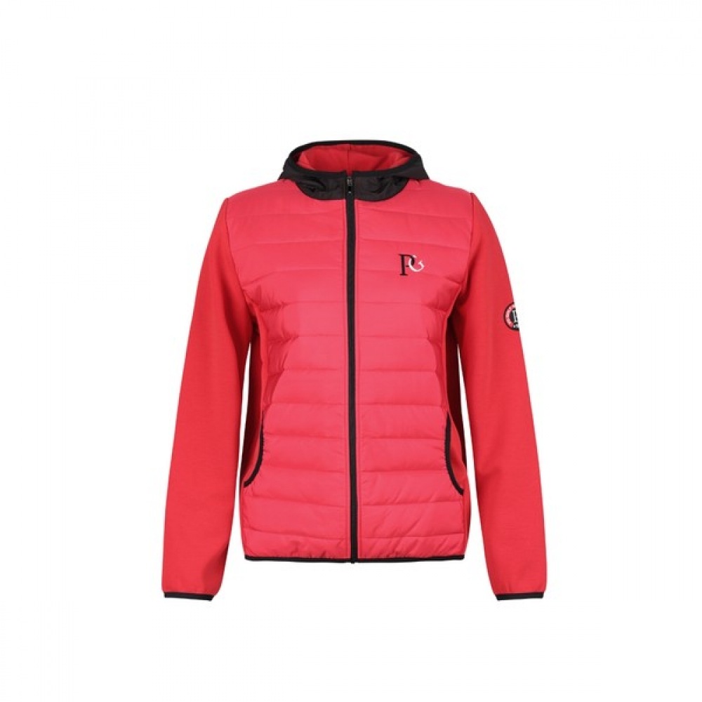 (ラックスゴルフ) ラックスゴルフ PG ゴルフクラブ女性用起毛スリーブマッチフード付きパッド入りジャンパー JB4W855W