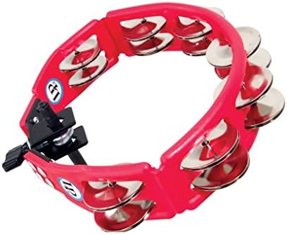 LP エルピー タンバリン Cyclops Mountable Tambourine, Red LP161