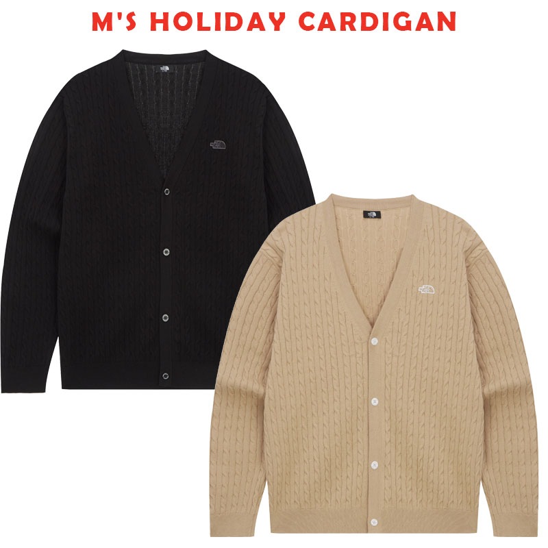 大人OK関税負担なし韓国正規品保証 NJ5SR00A MS HOLIDAY CARDIGAN デイリー 基本 着装 男子 女子 人気 韓国 ファッション 男女共用 アウトドア
