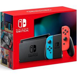 【新品/在庫あり】[ニンテンドースイッチ本体] JOY-Con(L)ネオンブルー/(R)ネオンレッド [HAD-S-KABAH] *新パッケージ版