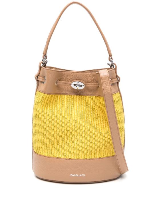 ZANELLATO Women Shoulder Bags 068980S VIMINIZ1093 Yellow