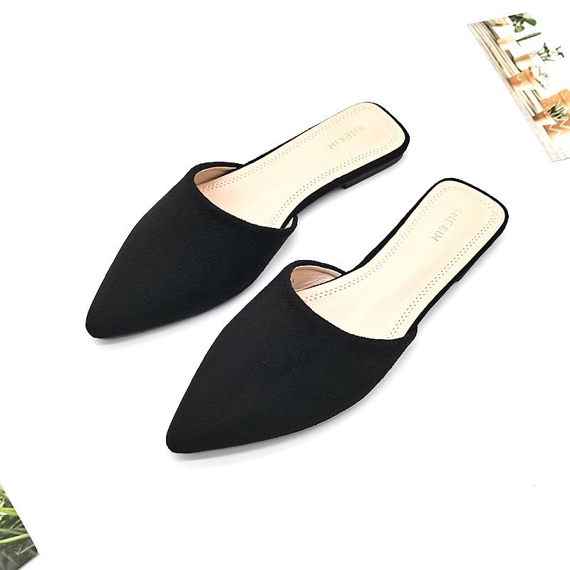 パンプス ミュール ポインテッドトゥパンプス ぺたんこパンプス ローヒール 歩きやすい 履きやすい かわいい 大人可愛い きれいめ シンプル カジュアル 大人 上品 エレガント きちんと感