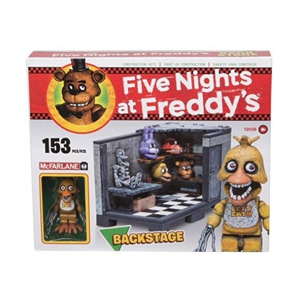 Five Nights at Freddy s Construction Set Back Stage 並行輸入品