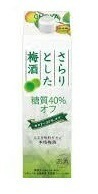 【送料無料】【2ケースセット】CHOYA チョーヤ梅酒 さらりと梅酒 糖質オフ パック 1000ml12本【北海道沖縄県東北四国九州地方は必ず送料が掛かります】