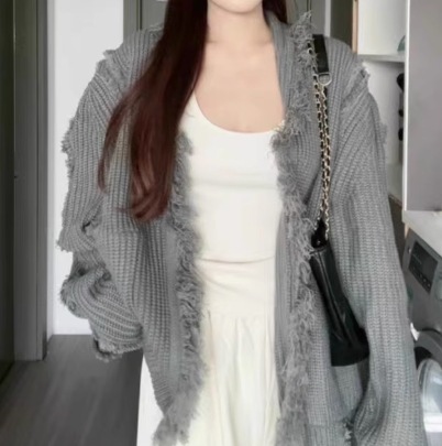 レディース トップス ニット セーター カーディガン ワイド フレア Aライン タック ウエストマーク ウエストリボン 2way 伸縮性 コンサバ かわいい 大人可愛い きれいめ シンプル カジュアル