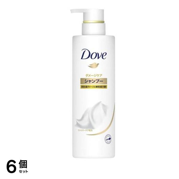 Dove ダヴ ダメージケアシャンプーポンプ 500g 6個セット