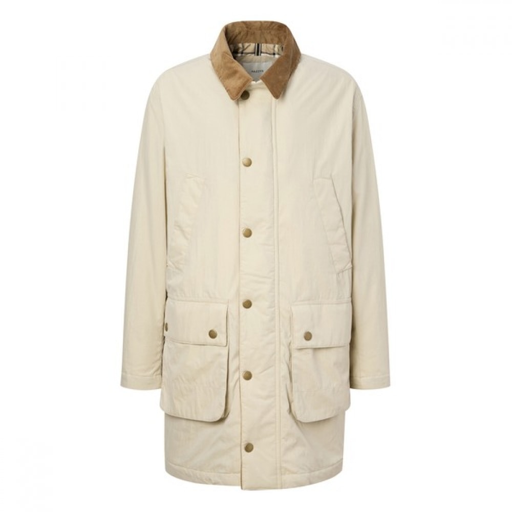 (ヘッジズ) 24FW パッド入りハンティングコート HZCO4D463CR