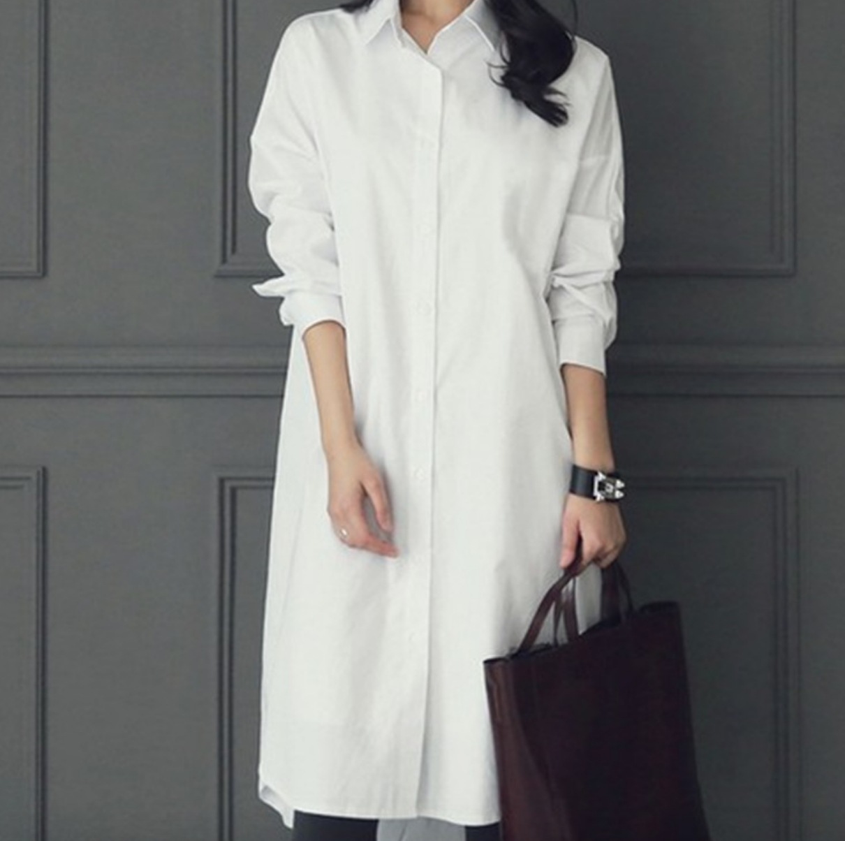 ワンピース デート シャツ シャツワンピース 膝丈 ひざ丈 ミモレ ミモレ丈 袖あり 長袖 かわいい 大人可愛い きれいめ シンプル カジュアル 大人 上品 おしゃれ お洒落 主役級 存在感 春 秋 5,206円