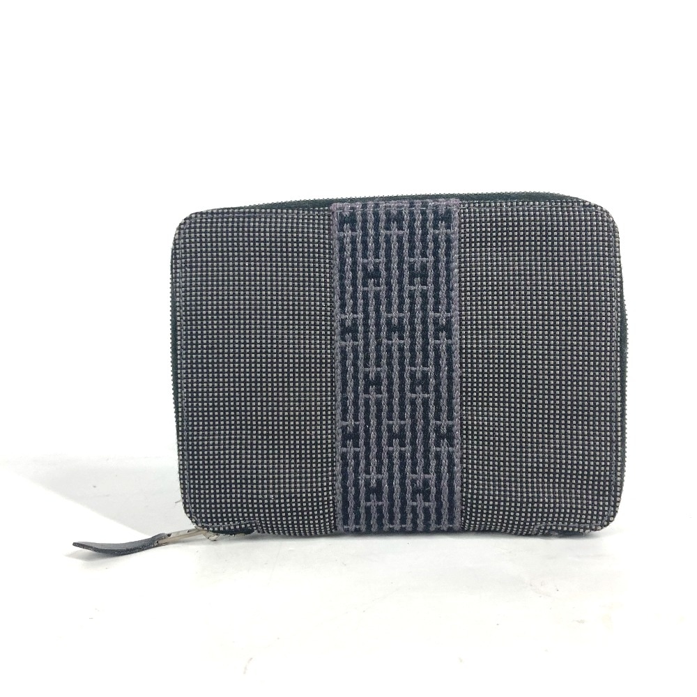 手帳カバー システム手帳 ステーショナリー エールライン ラウンドファスナー キャンバス グレー 10,164円