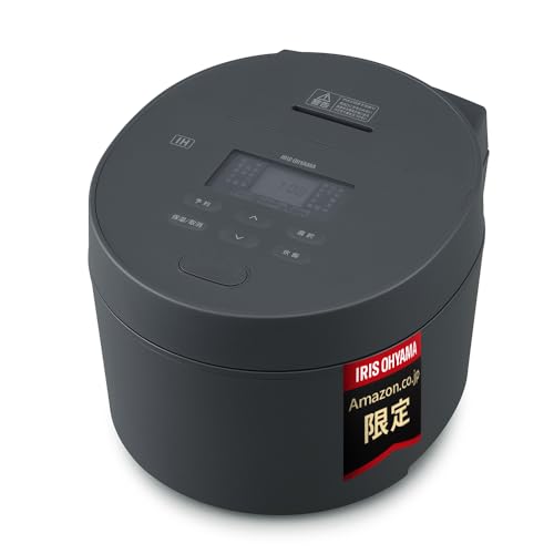 【お手入れ簡単/進化した早炊き】 アイリスオーヤマ 炊飯器 5.5合 IH式 一人暮らし 50銘柄炊き分け機能 早炊き25分 極厚火釜使用 おこのみ炊き分け RC-ISA50AZ-HA アッシュ 「」