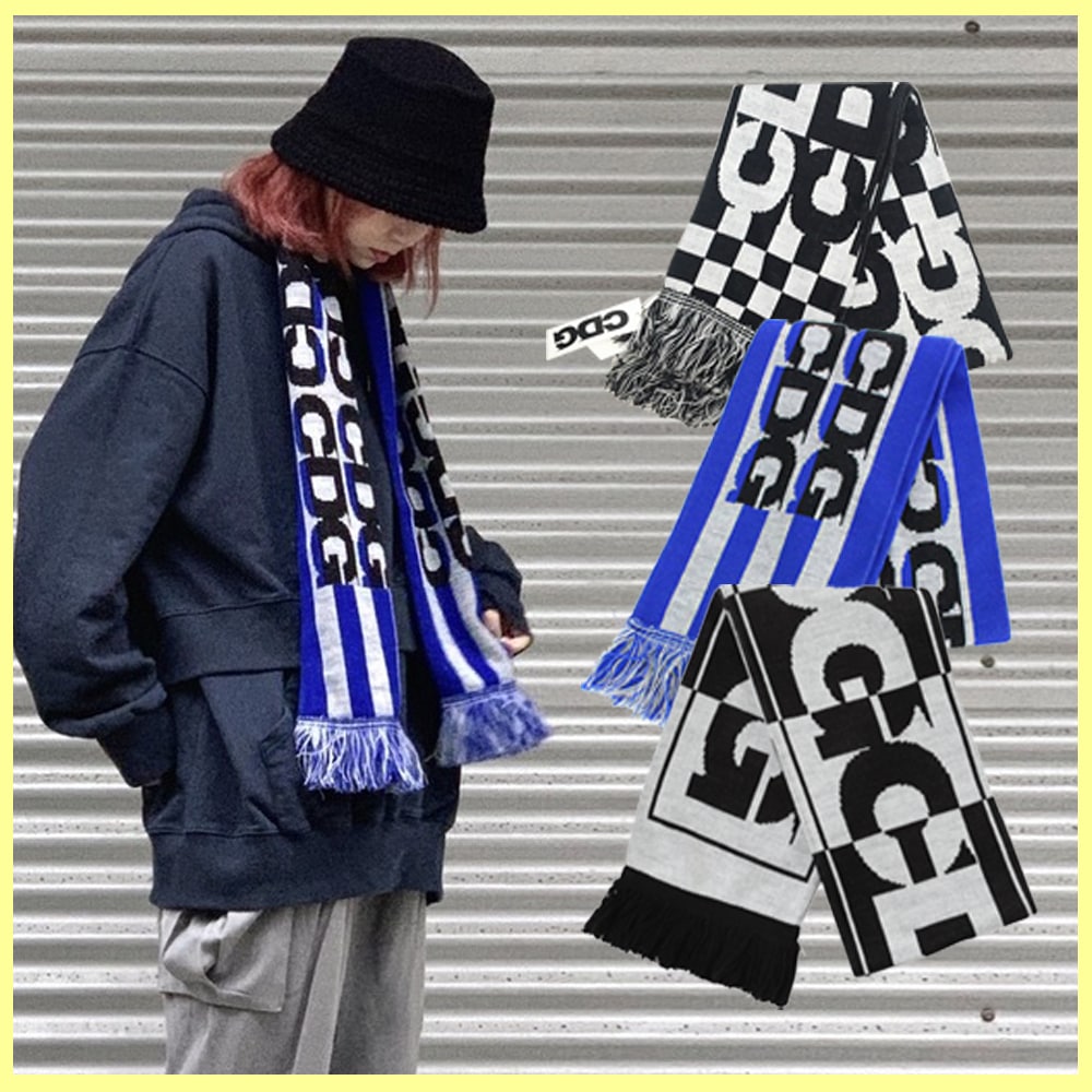 国内発送 / 正規店買付 【COMME des GARCONS】CDG ニットストール マフラー 7,560円