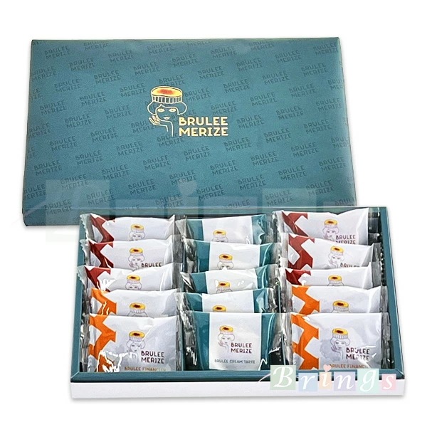 ブリュレメリゼ ブリュレアソート 15個入 専用おみやげ袋(ショッパー)付き