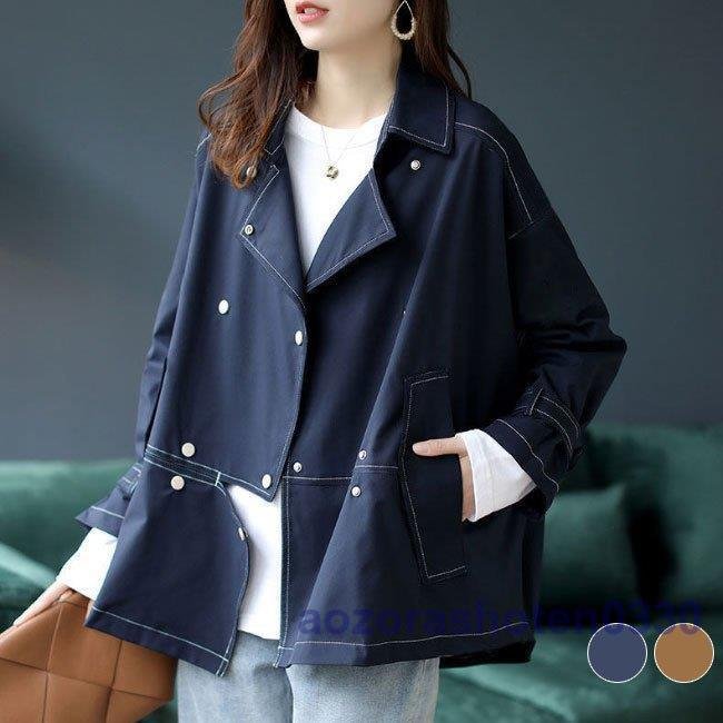 スプリングコート レディース ジャケット トレンチ アウター 秋 春 コート スプリングジャケット 5,694円