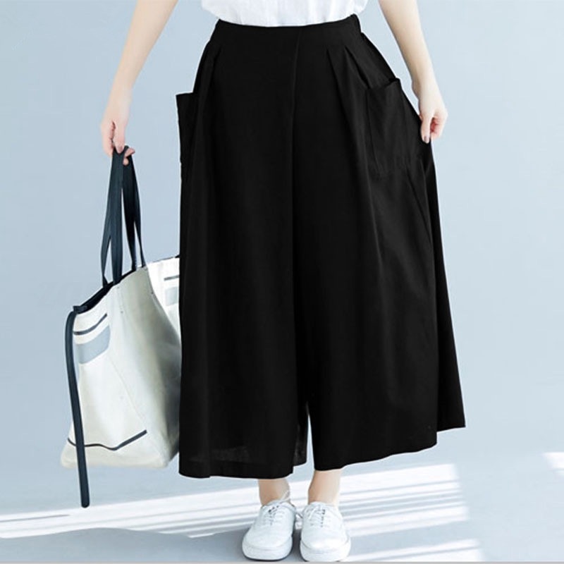 Qoo10] ワイドパンツ ガウチョパンツ レディース : レディース服